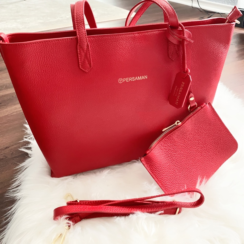 Luxury leather bag sets
